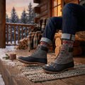 Tommy Hilfiger Mens Colorblock Duck Boots